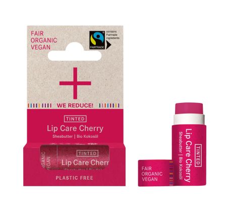 i+m WE REDUCE! Sävyttävä Huulivoide, Cherry 5 g